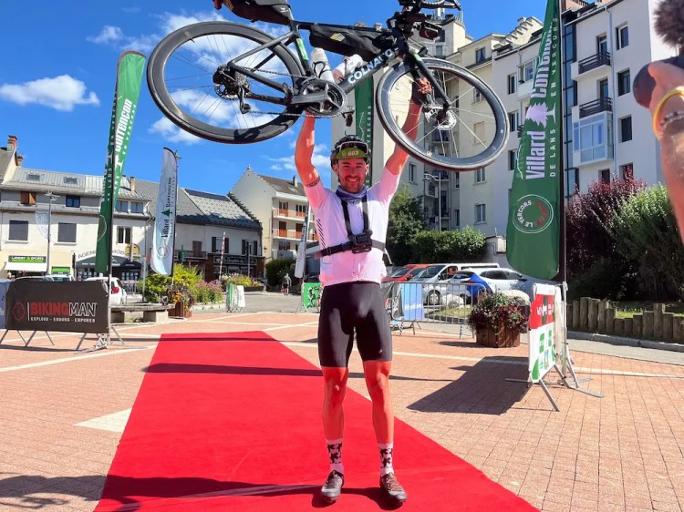 Record et 1ère place au BikingMan AURA&nbsp;2025